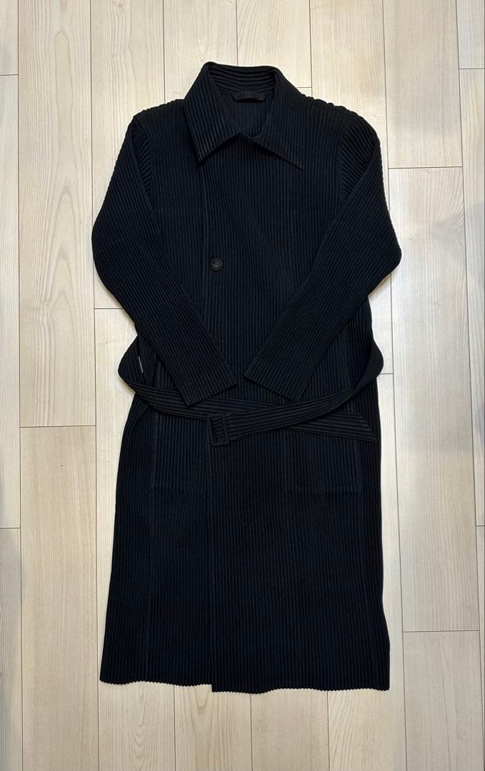 オムプリッセ イッセイミヤケ コート