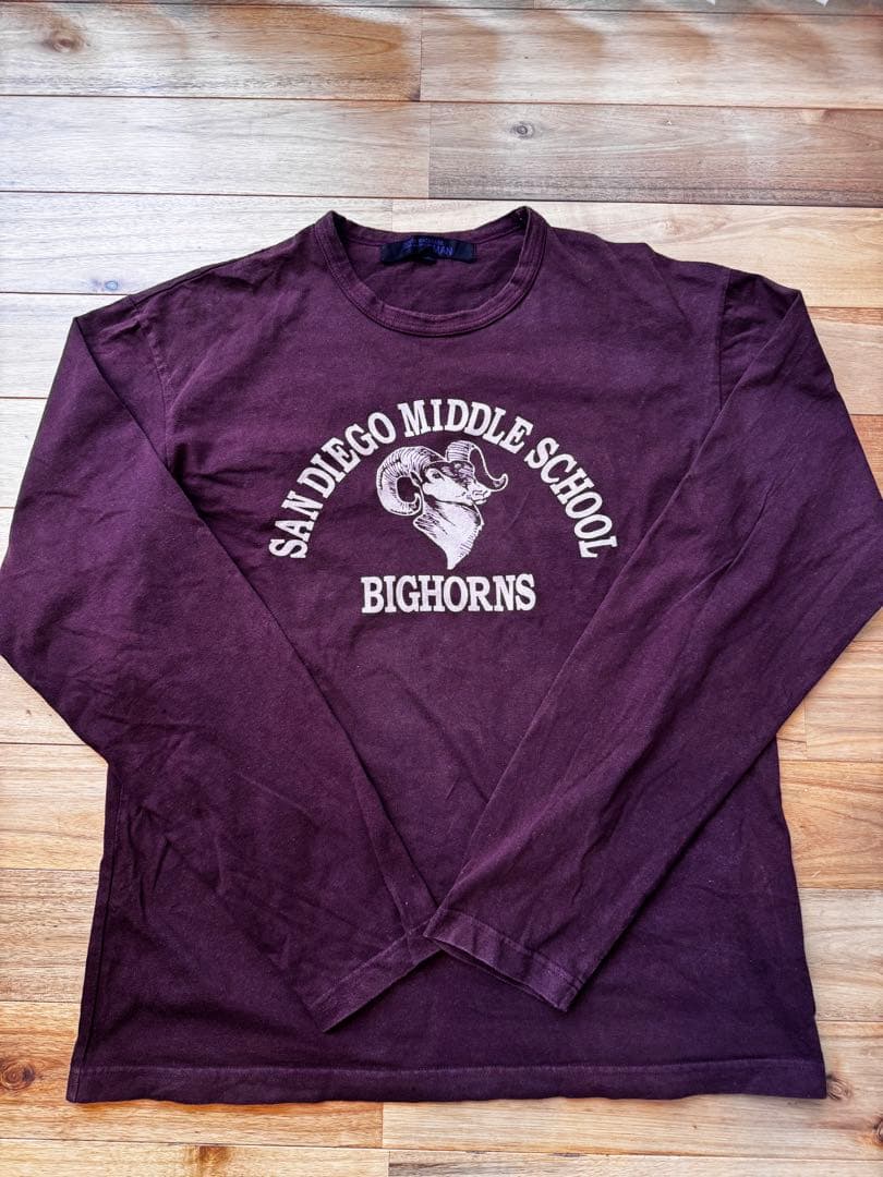 JUNYA WATANABE MAN カレッジ プリント