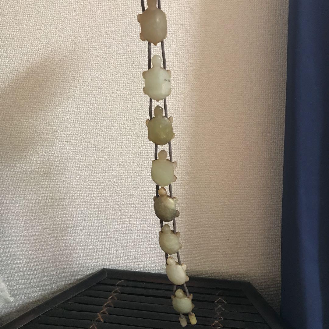 古玉　骨董品　古美術　亀8匹