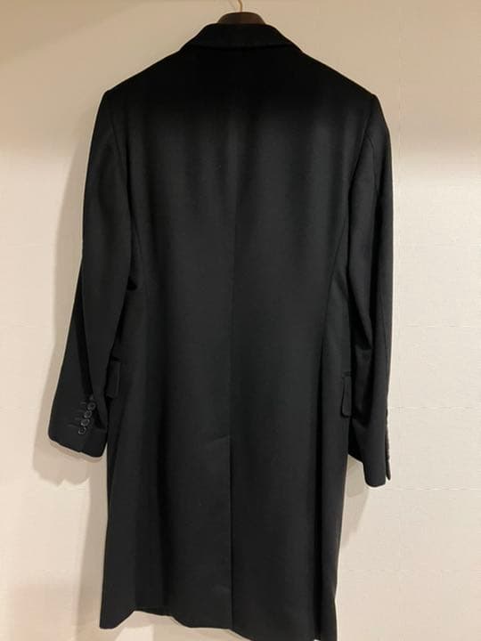 トムフォード。チェスターコート ブラックロングコート