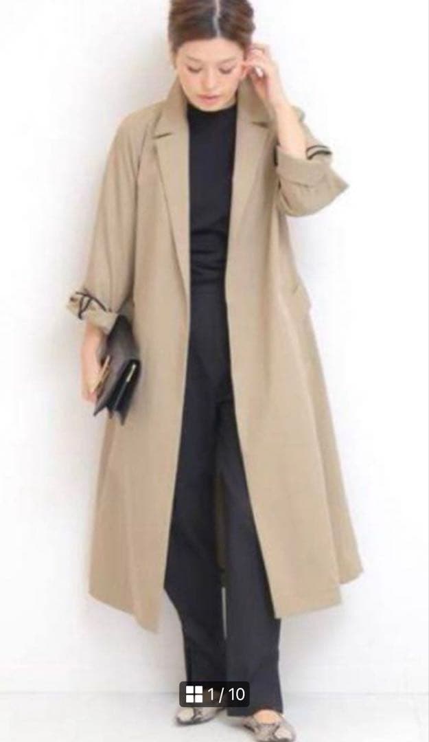 【エブリデイアイライク】beste Co/Ny ロングコートドゥーズィエムクラス