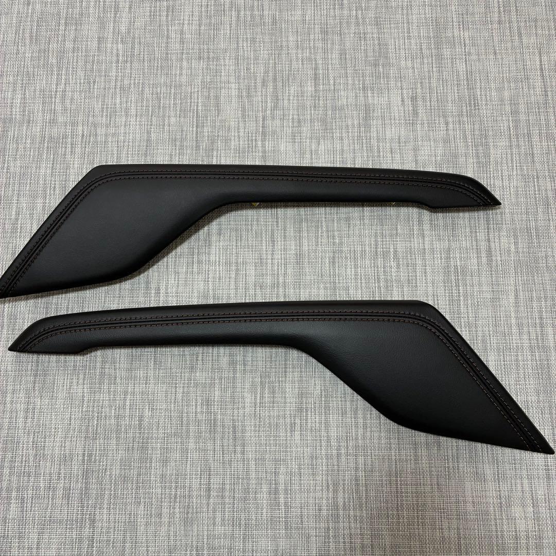 マツダ CX-5 純正 ニーパッド Lパッケージ ブラウン刺繍 内装パーツ