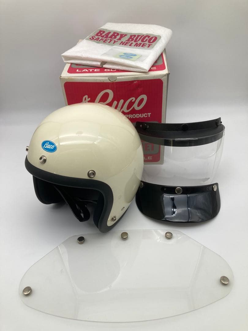 Buco ブコ　ベビーブコ　ジェットヘルメット アイボリー サイズ:58-60