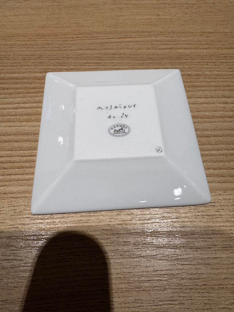 Hermès モザイクデザイン 皿