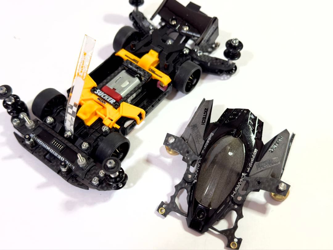 ミニ四駆　完成品　msフレキ サンダーショットマーク2