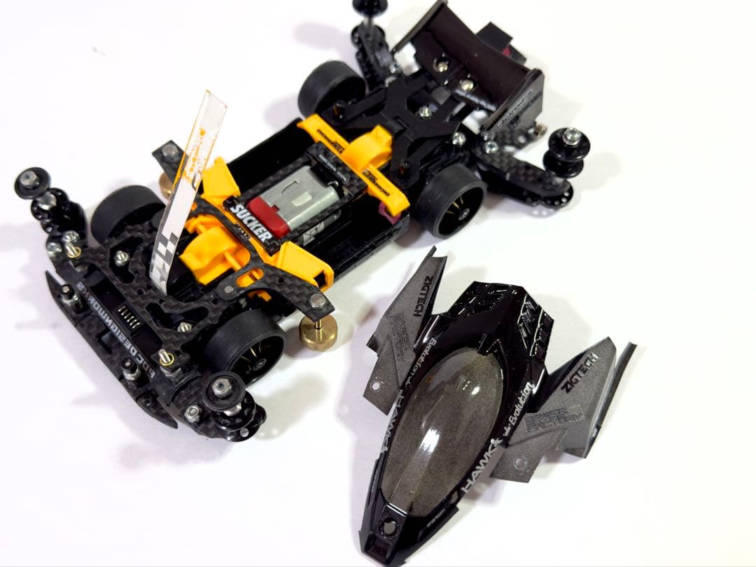 ミニ四駆　完成品　msフレキ サンダーショットマーク2