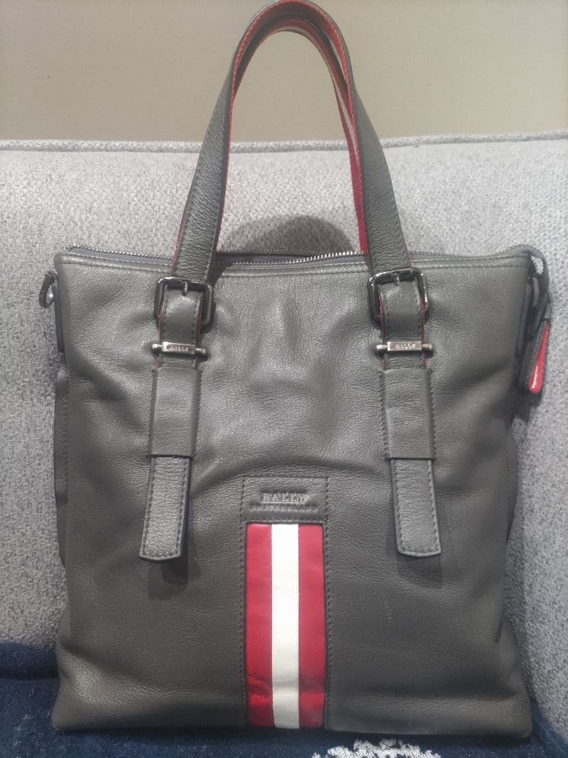 2/2〜気まぐれ 値下げ！BALLY バリー レザー トートバッグ