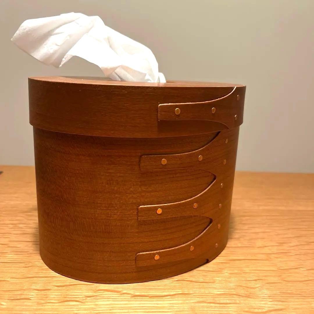 stead 木製ティッシュボックス　北欧