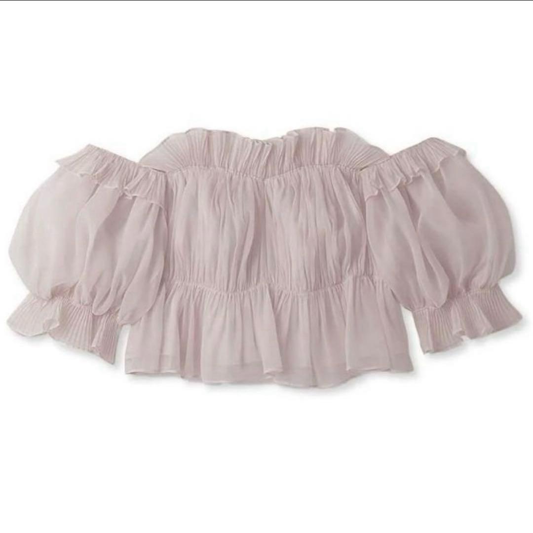 【専用】snidel Sustainableギャザーオフショルブラウス