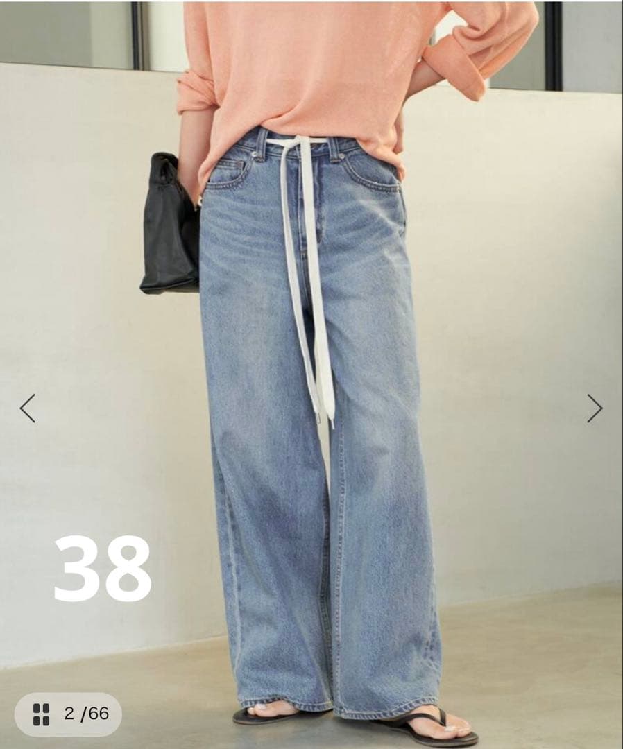 Plage 【R’IAM】SUPER LOOSE デニム38