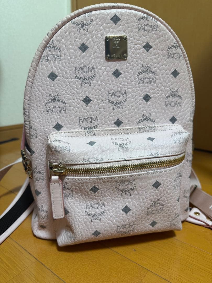 MCM リュック パウダーピンク S