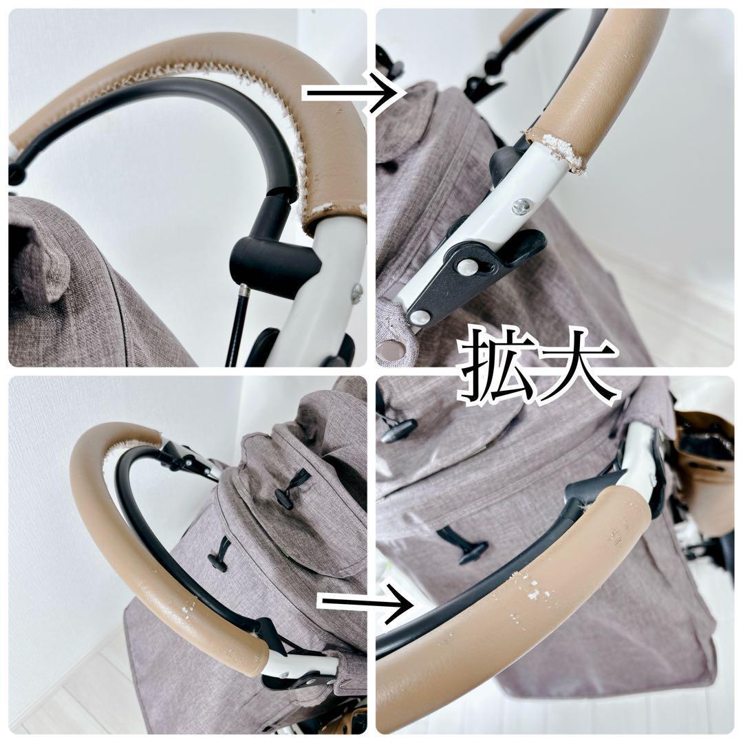 エアバギー　ベビーカー　ココブレーキEX フロムバース　アースブラウン　ホワイト