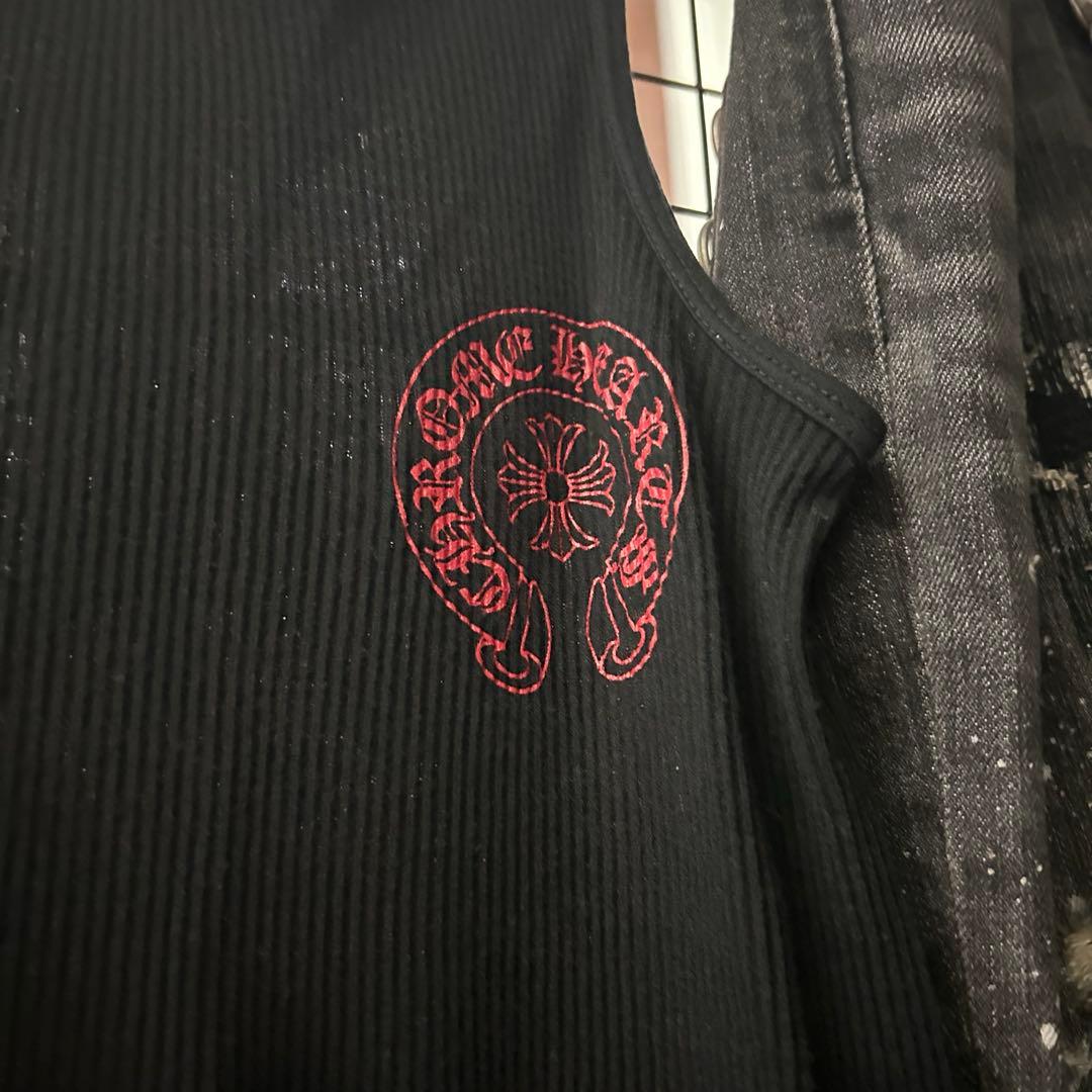 00s archive “Chrome Hearts” リブタンクトップ