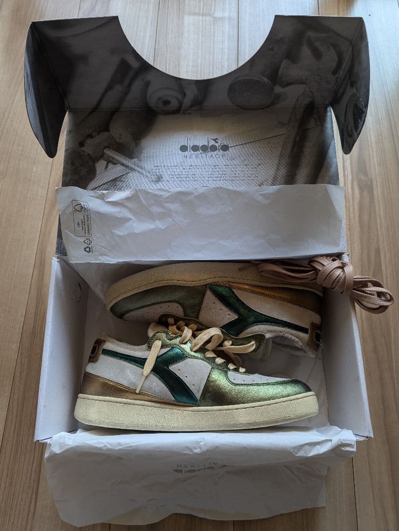 Diadora heritage　MI BASKET ROW CUT