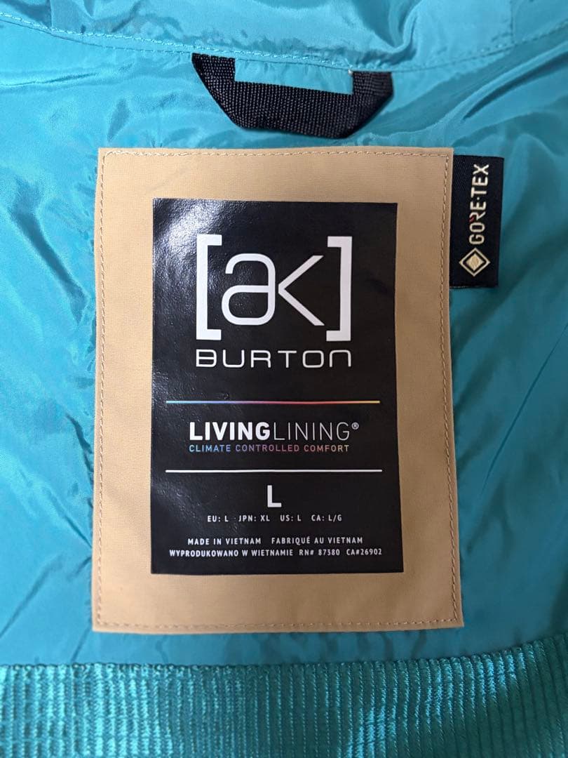 Burton ak GORE-TEX ジャケット+ビブパンツ