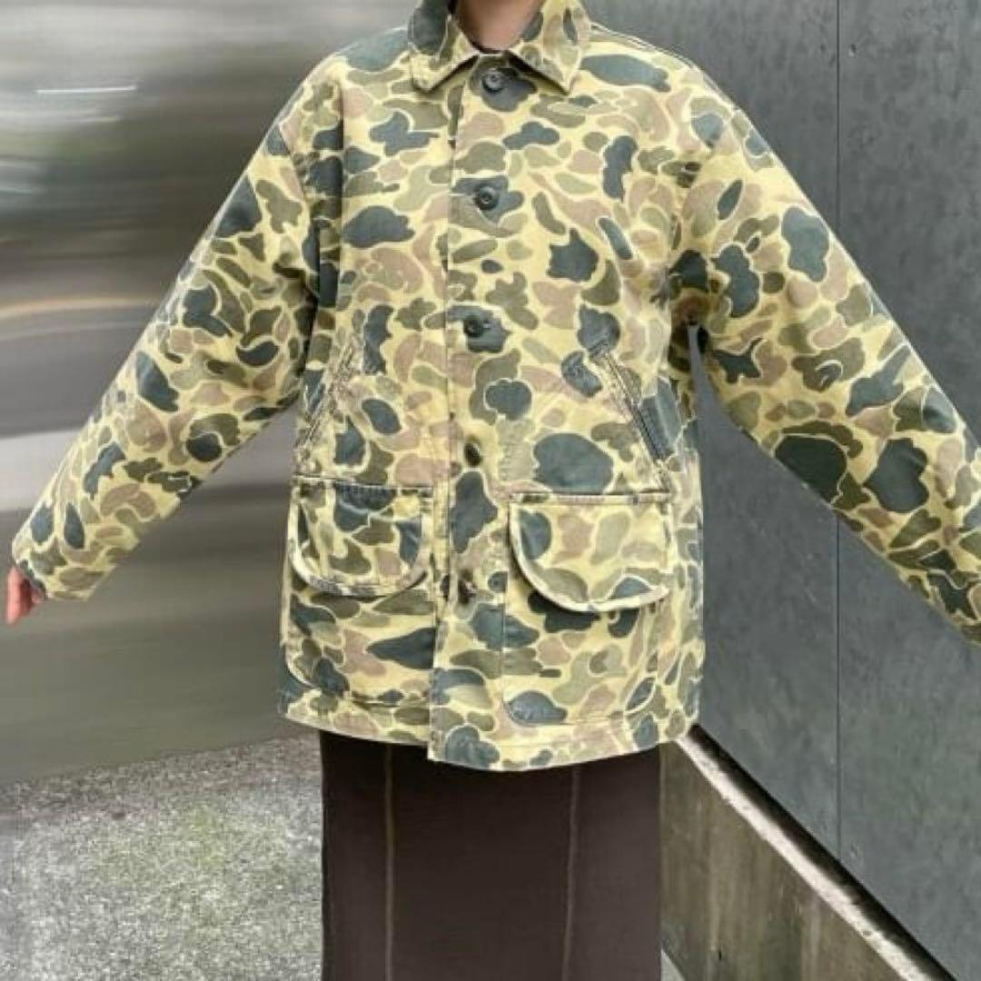 BEAMS BOY ハンティングジャケット　カモフラージュ