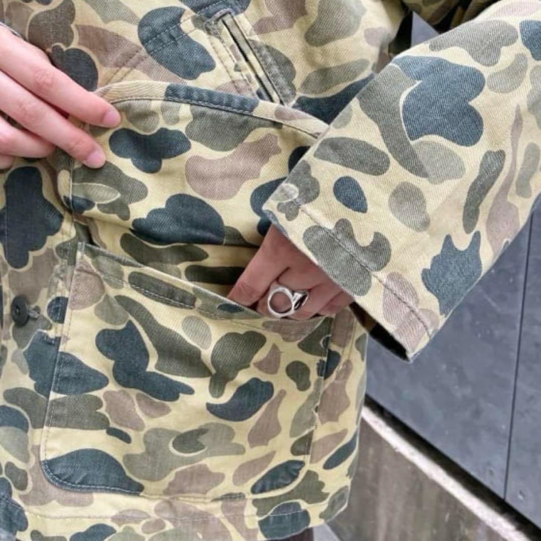 BEAMS BOY ハンティングジャケット　カモフラージュ