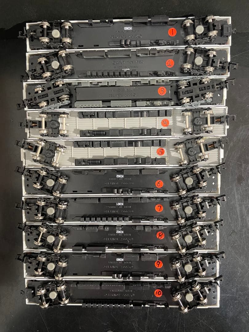 鉄コレベース東急8500系 8606Fタイプ10両セット ジャンク品 動作確認済