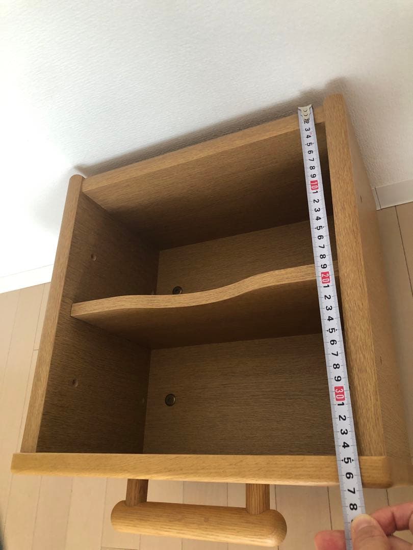 【美品・希少】浜本工芸　縦横変形ラック　キャスター付き収納ボックスマガジンラック