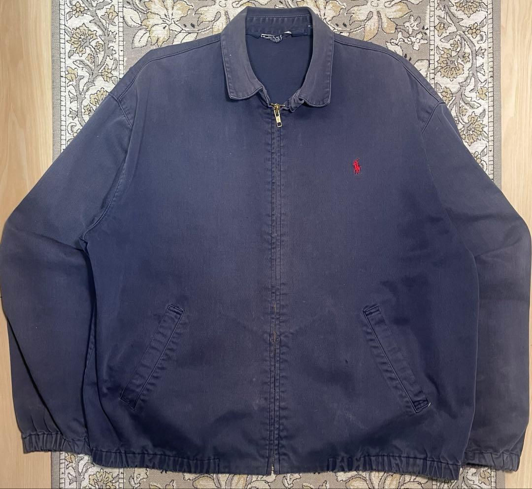 鬼フェード　80s 三角タグ　polo Ralph Lauren スイングトップ