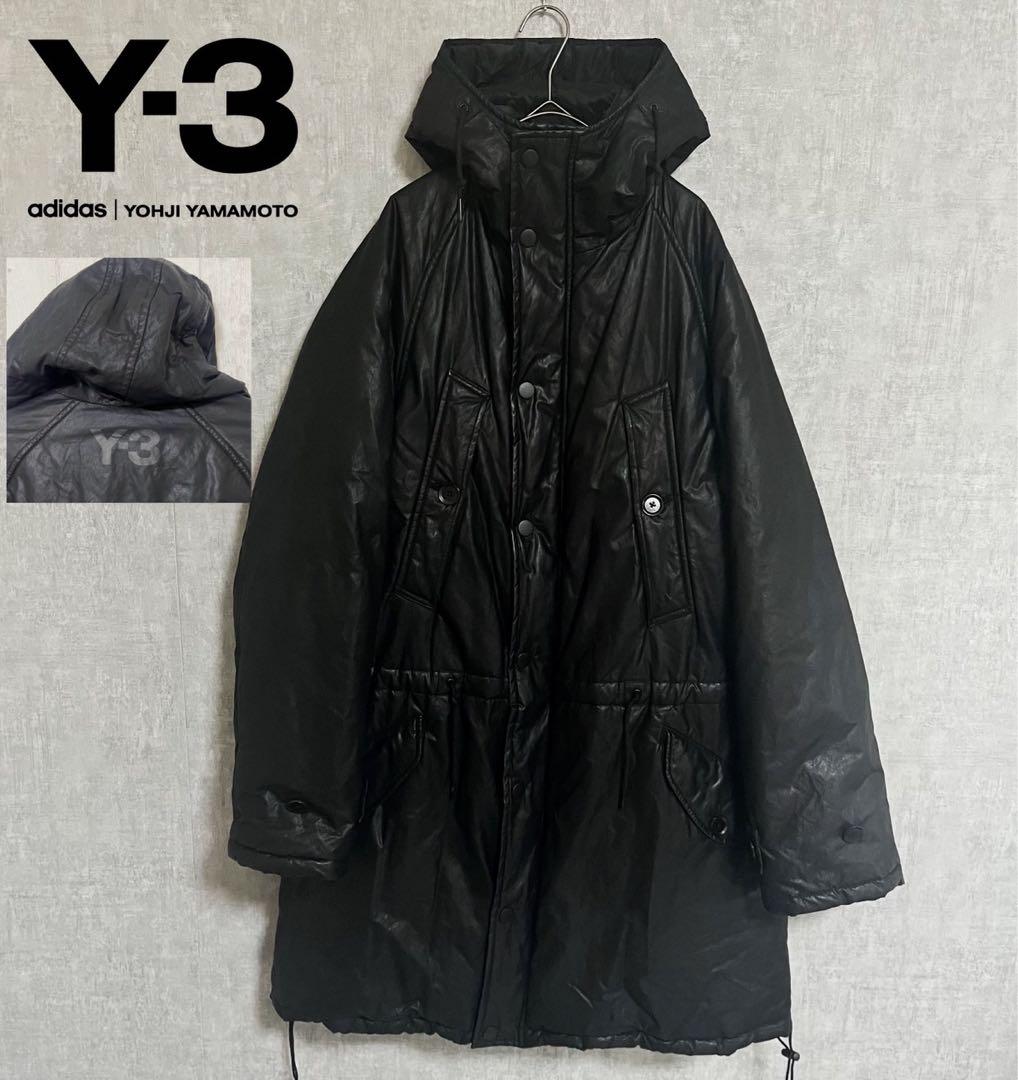 Y-3 パデッド コート アウター ブラック