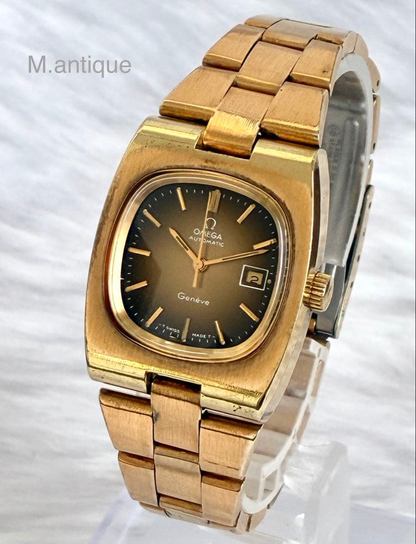 【OH済】OMEGA Geneve オメガ  ジュネーブ アンティーク自動巻き