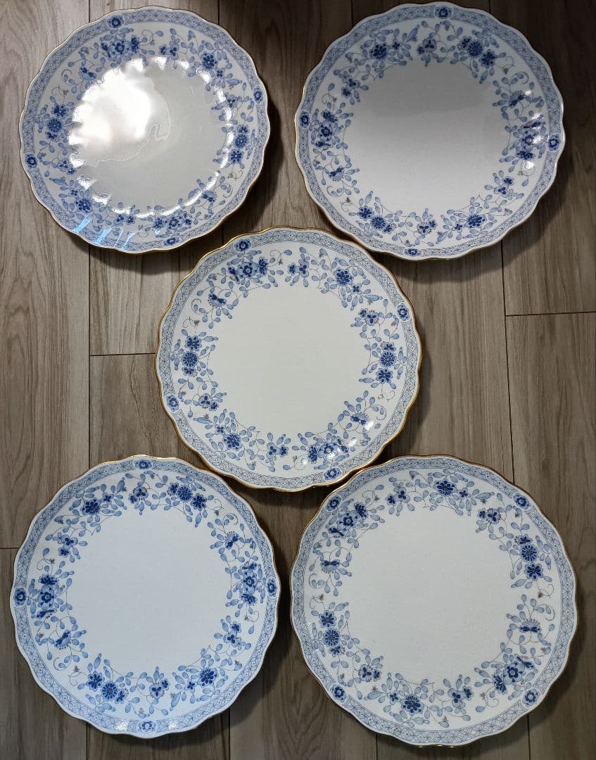 ノリタケミラノディナープレート 5枚セット