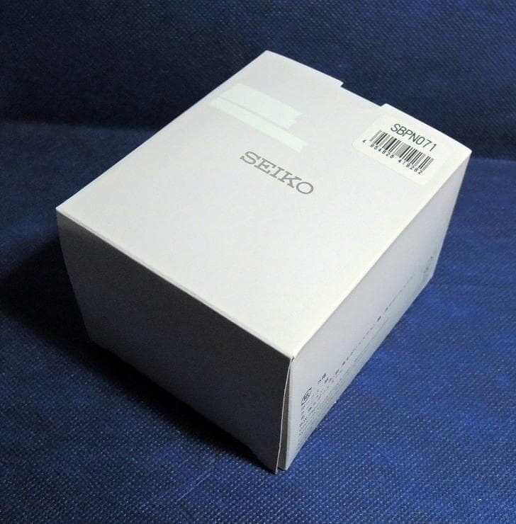 SEIKO SBPN071 ソーラー時計 シルバーブルー