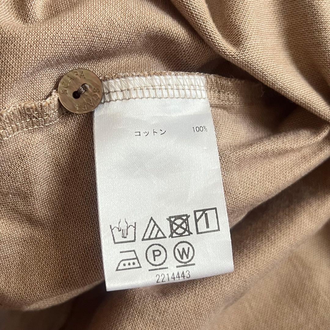 文旦ページ　SCAPA 40 コットン100% スキャパタンクトップ