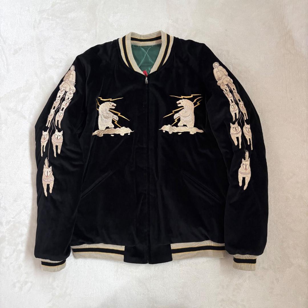 極美　東洋エンタープライズ ALASKA リバーシブルスカジャン　TT15175