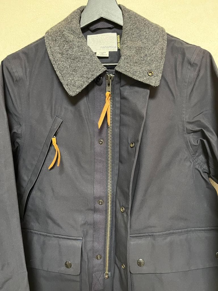 nanamica GORE-TEX ネイビー ジャケット X-Small