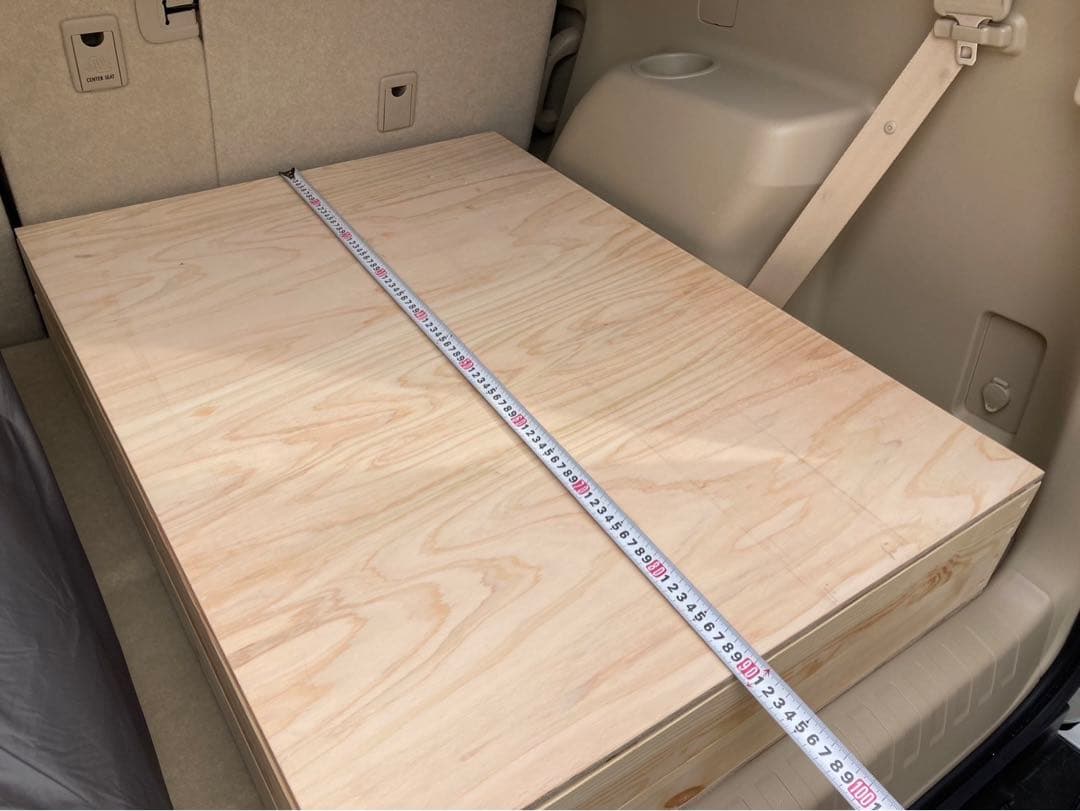 ランドクルーザープラド　ベッドキット　車中泊　1人用