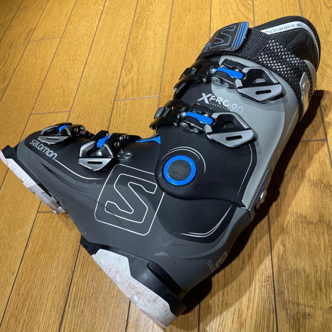 幅広salomonサロモンXPRO90 26.0-26.5cm初中級向け