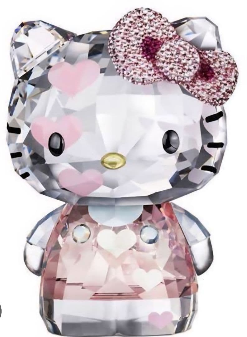 【美品箱付き】10.7センチSwarovski ハローキティ限定品