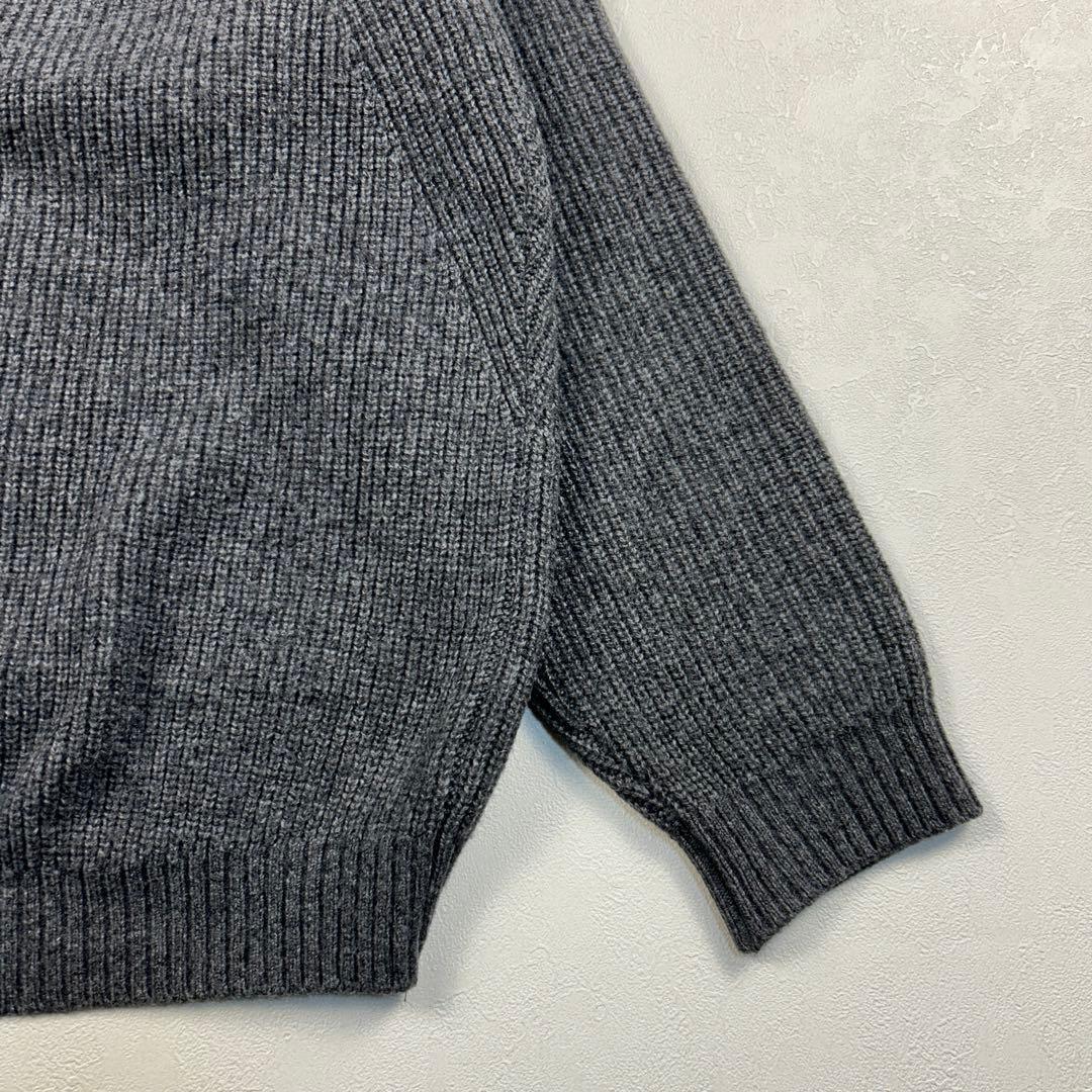 ミューズドゥーズィエムクラス 美品 ボートネック カシミヤシルク混 ワイドニット
