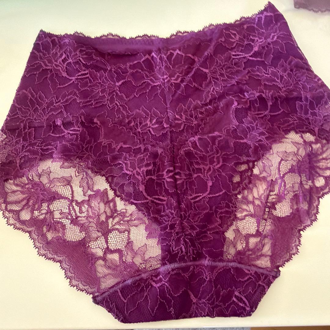 X-mag ショーツガードル パープル LL