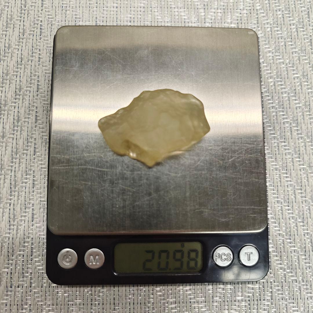 リビアングラス 20g 高品質 テクタイト NO.391