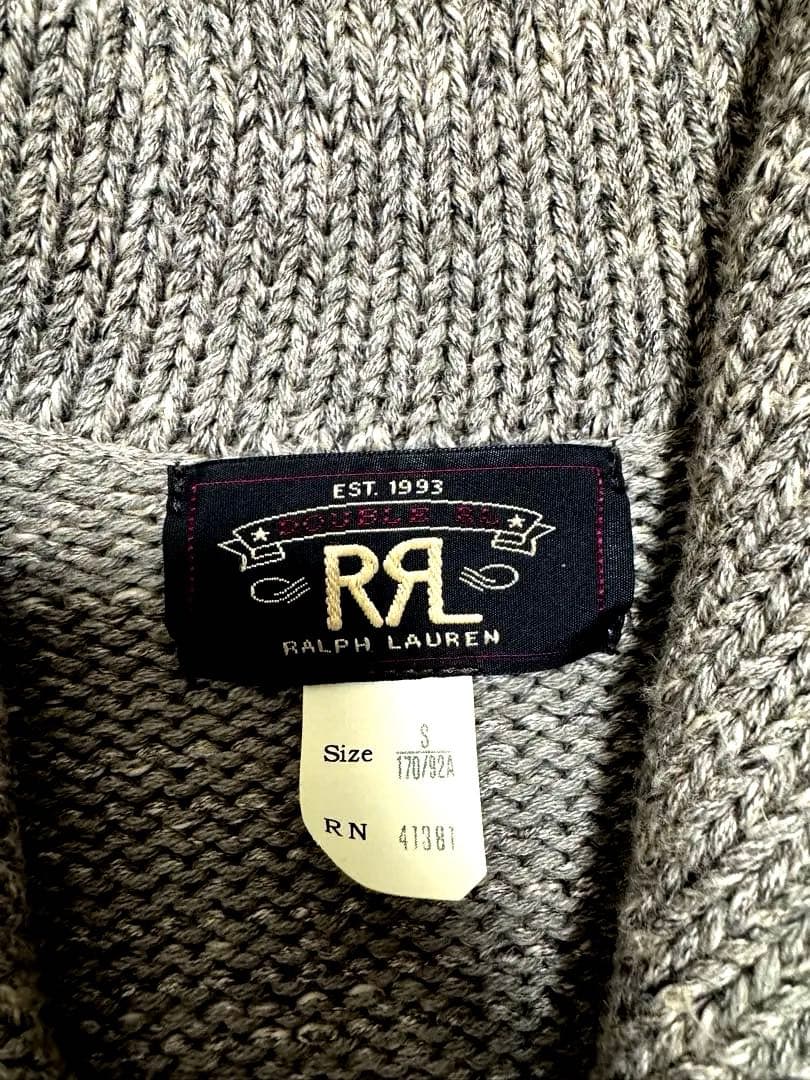 USA製　RRLRalph Lauren ショールカーディガン S 木村拓哉愛用