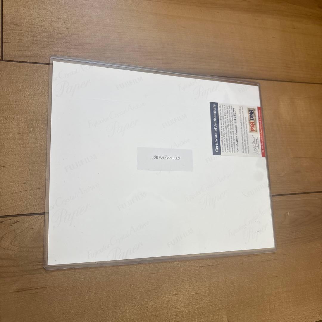 JOE MANGANIELLO auto photo 8×10