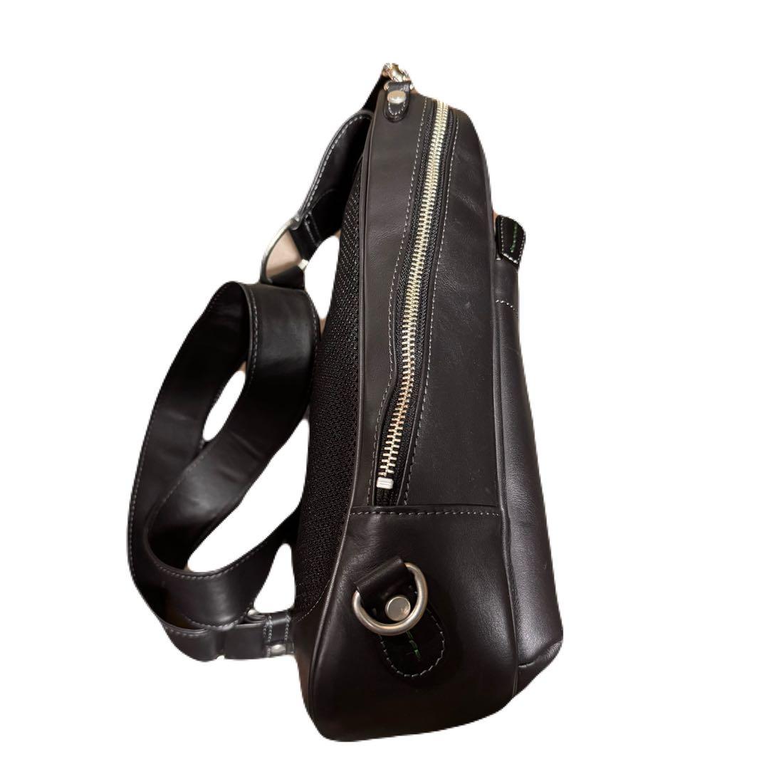 SOMES SADDLE ソメスサドル 本革 ボディバッグ 黒 日本製