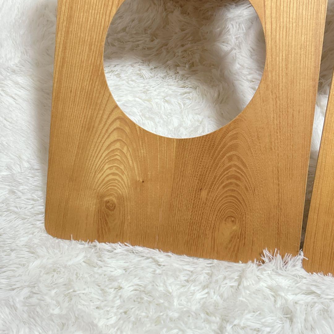 ◎未使用級◎　天童木工　曲げ椅子　座椅子　2脚セット　tendo