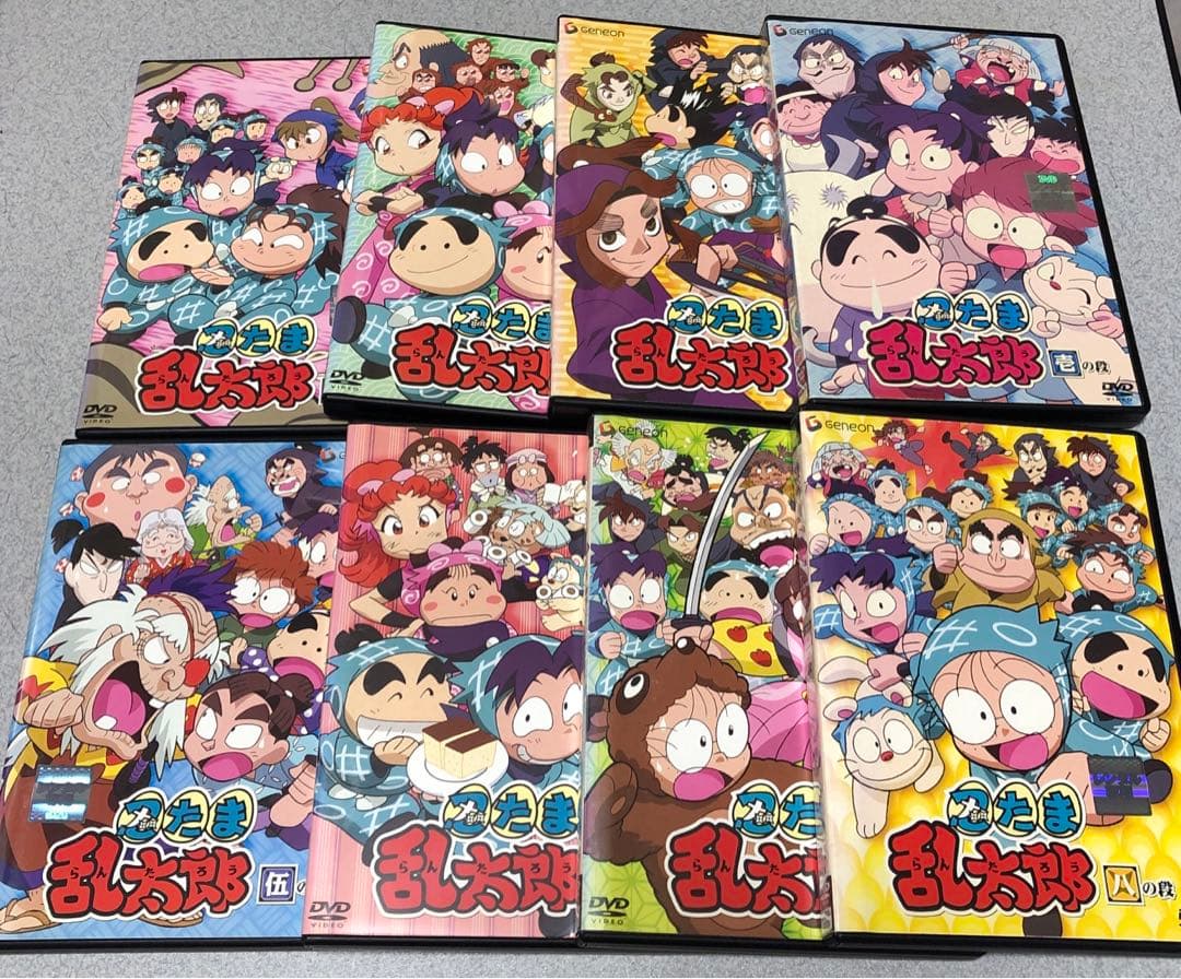 nhk 忍たま乱太郎 1期 全8巻 全巻セット dvd 初期
