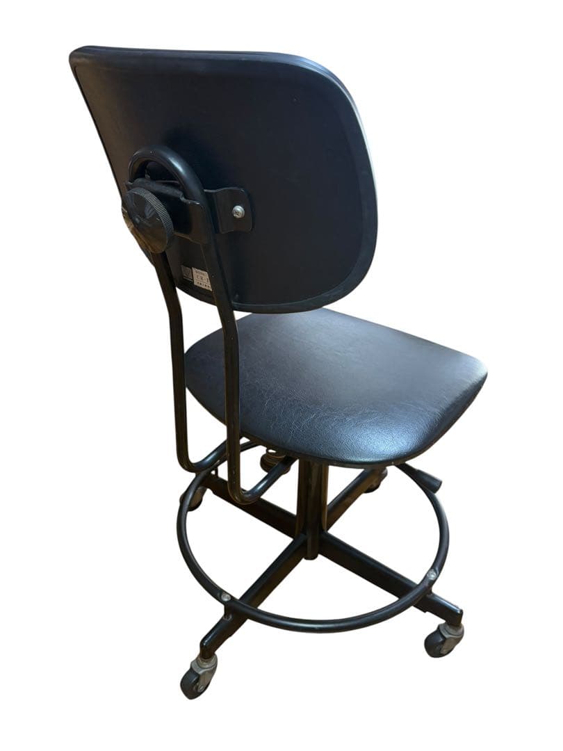 昭和レトロ×インダストリアル　武藤工業 製図用チェア／デスクチェア／ヴィンテージ