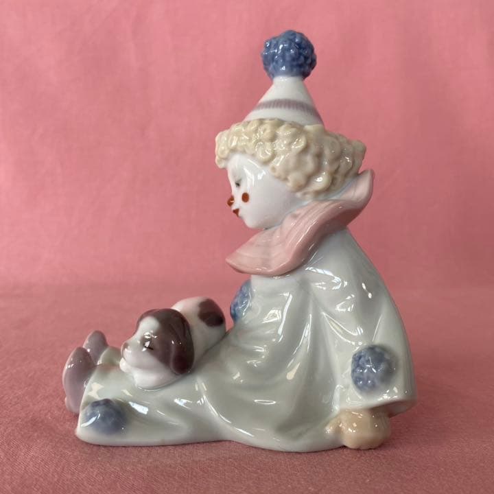 リヤドロ　30％OFF　ピエロ　「子犬を持つピエロ」　#5277　希少