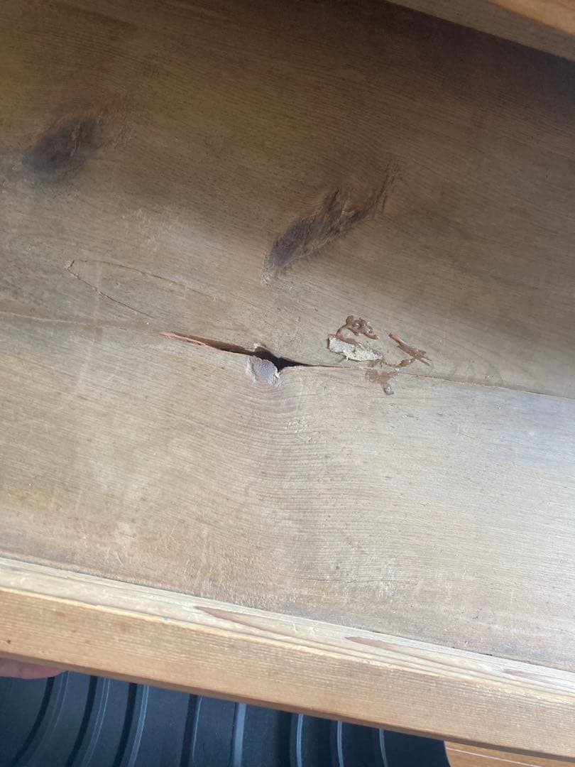 イギリスアンティーク　オールドパインのドレッサー