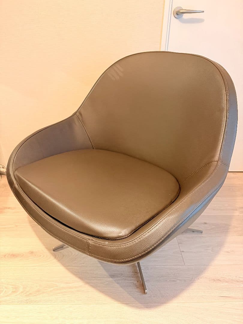 37万BoConceptアームチェア レザーブラウン　Veneto