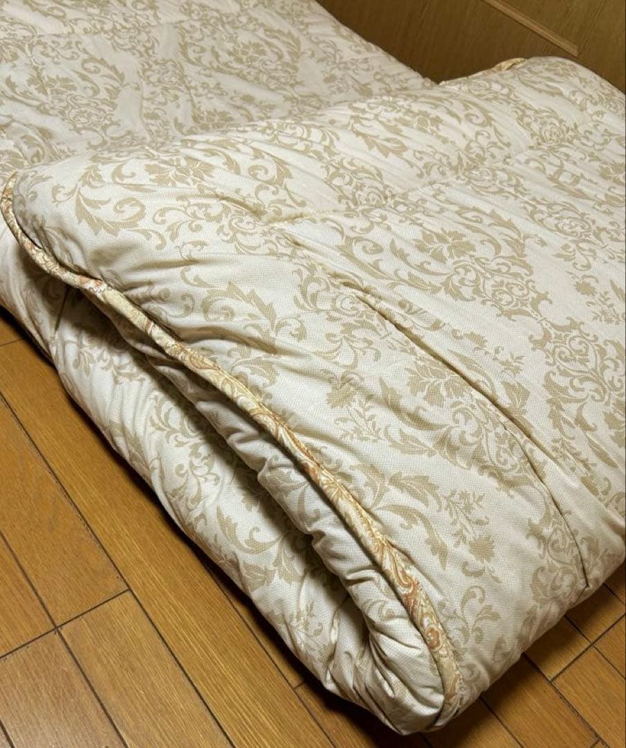 しぃ　　シングル水色柄&カバー