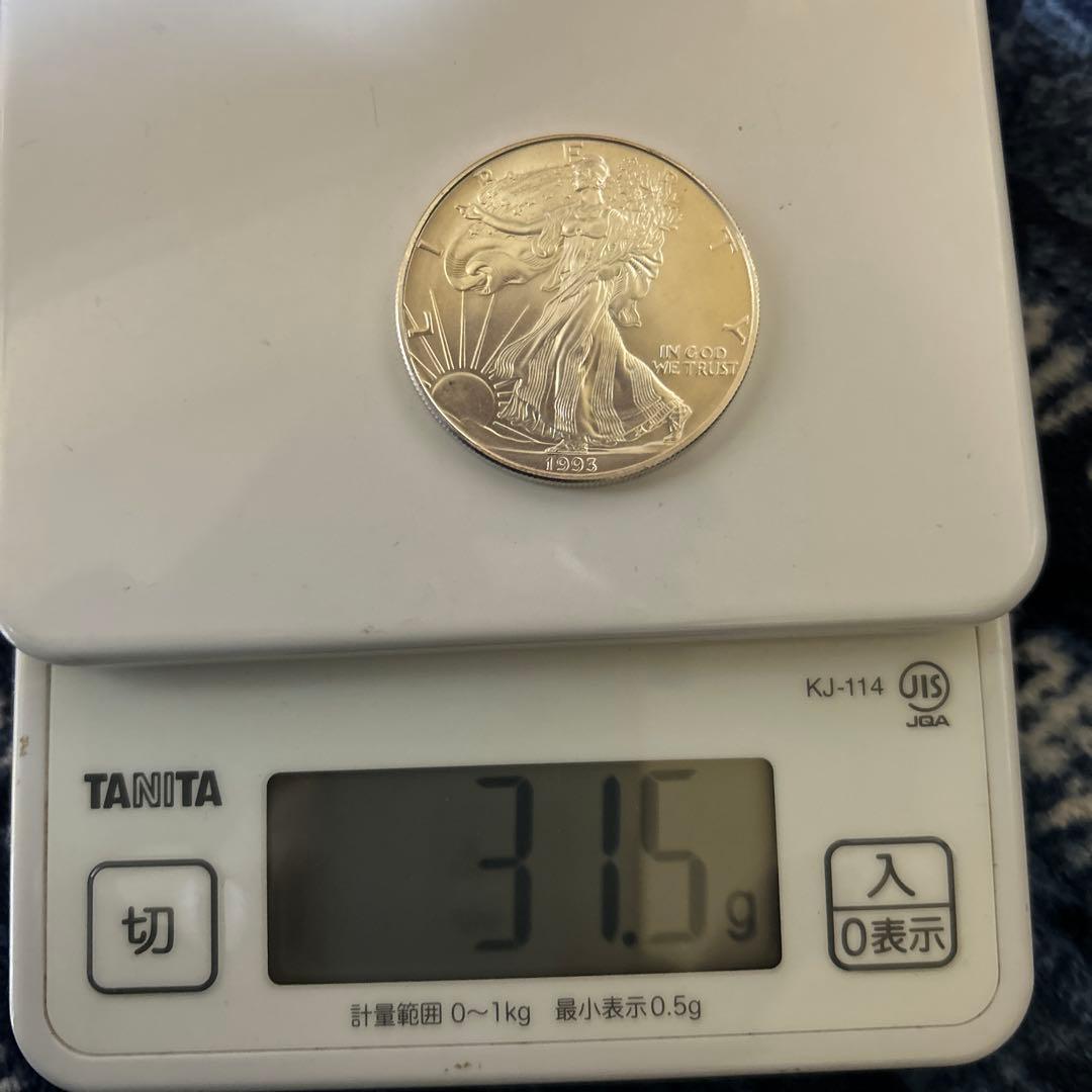 ウォーキングリバティー1ドル銀貨