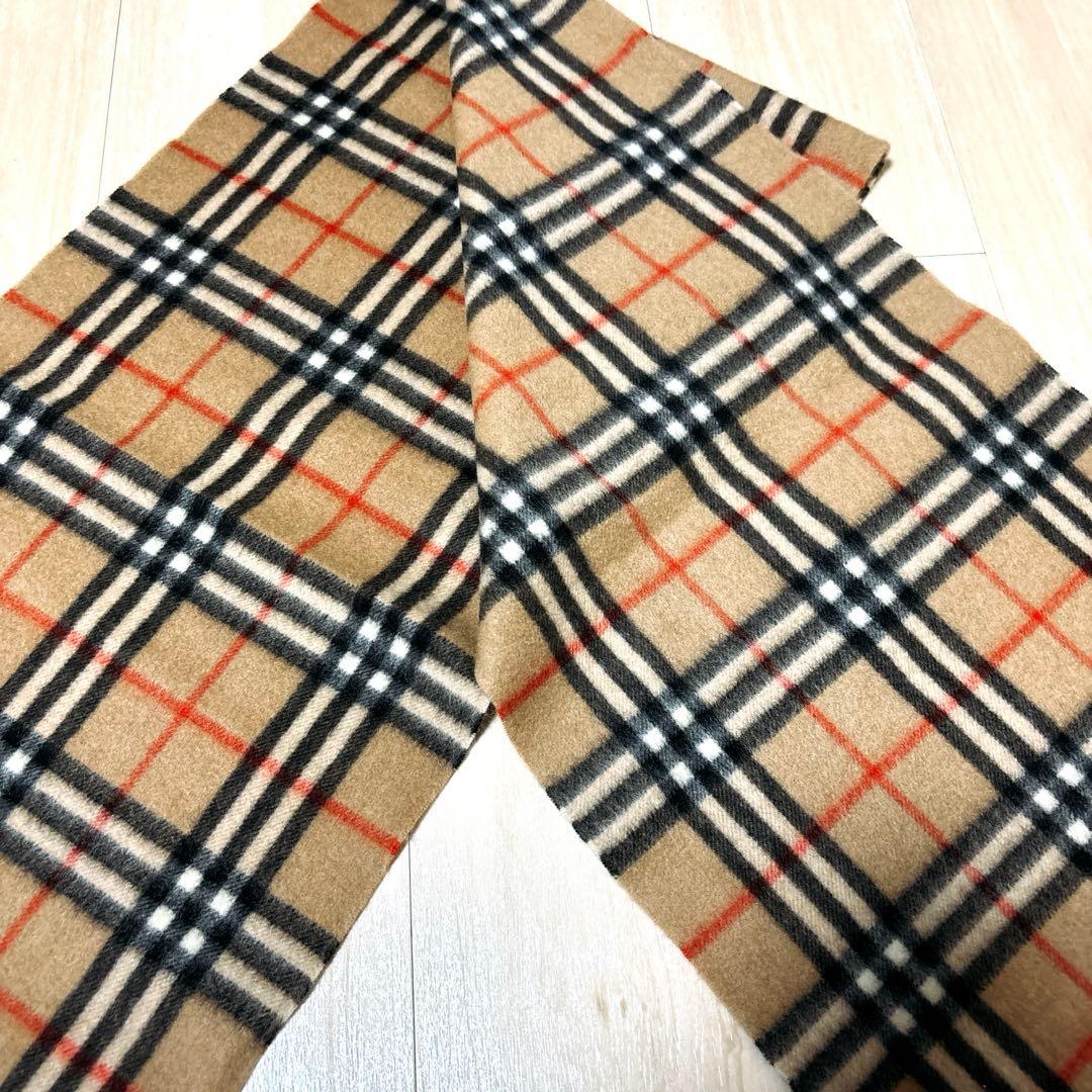 Burberrys バーバリー マフラー ノバチェック カシミア　ヴィンテージ