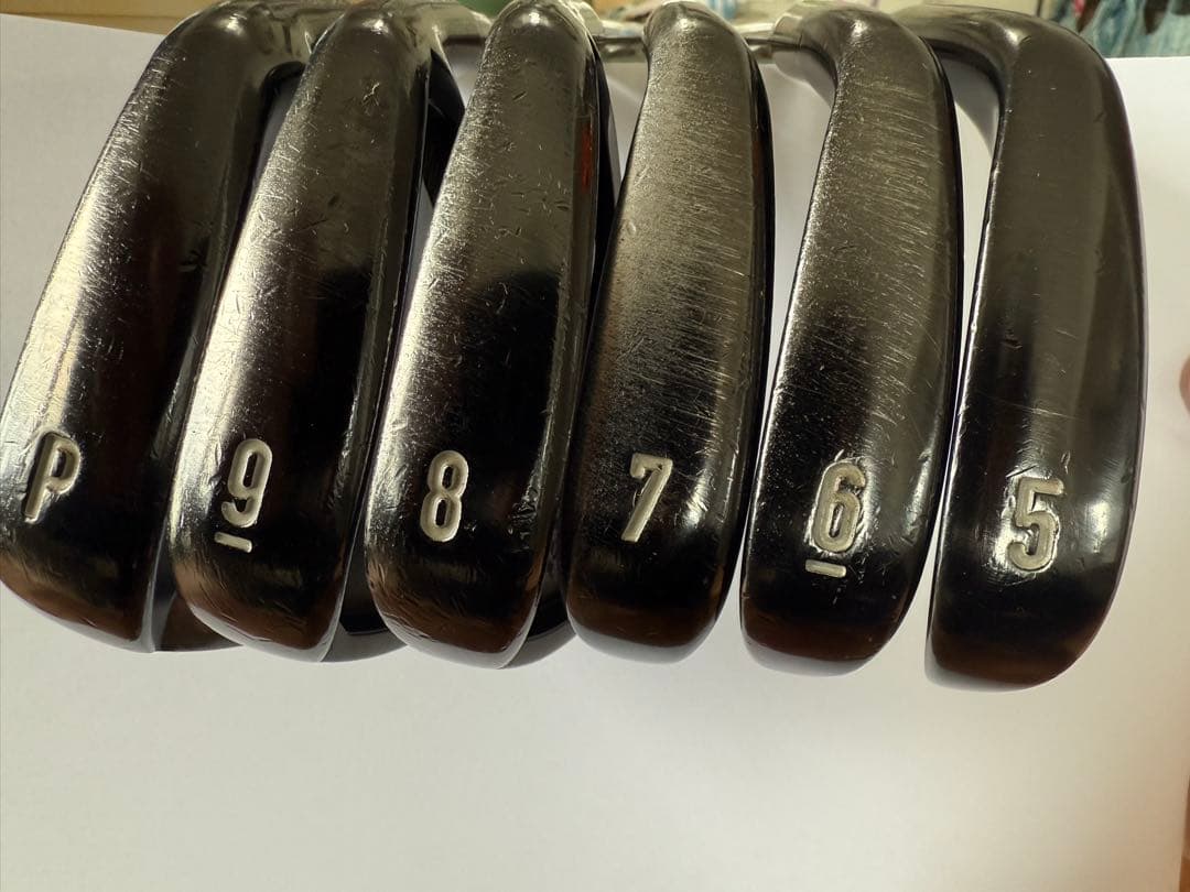 キャロウェイX フォージドスター2021 限定クリスタルブラック　アイアンセット